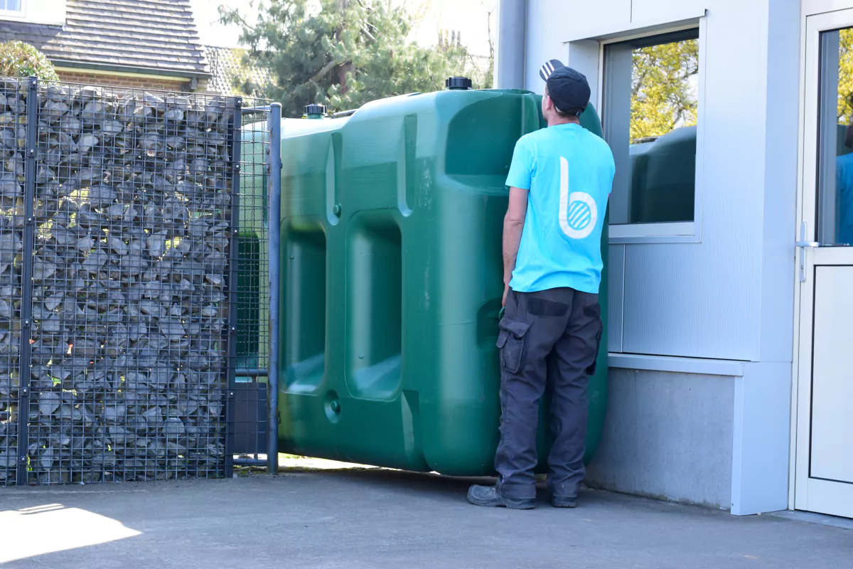 Installation récupérateur eau de pluie en 5 étapes