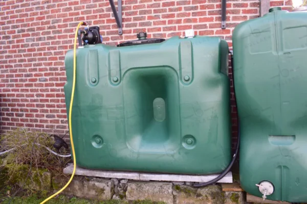 Citerne à eau de pluie rectangulaire aérienne - Avec pompe - 1500 litres 4