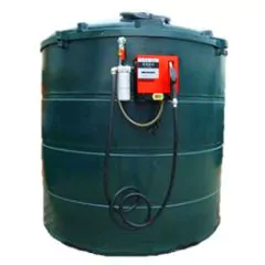 Cuve mazout en PE de 9400 litres avec pompe diesel (220V) thumbnail